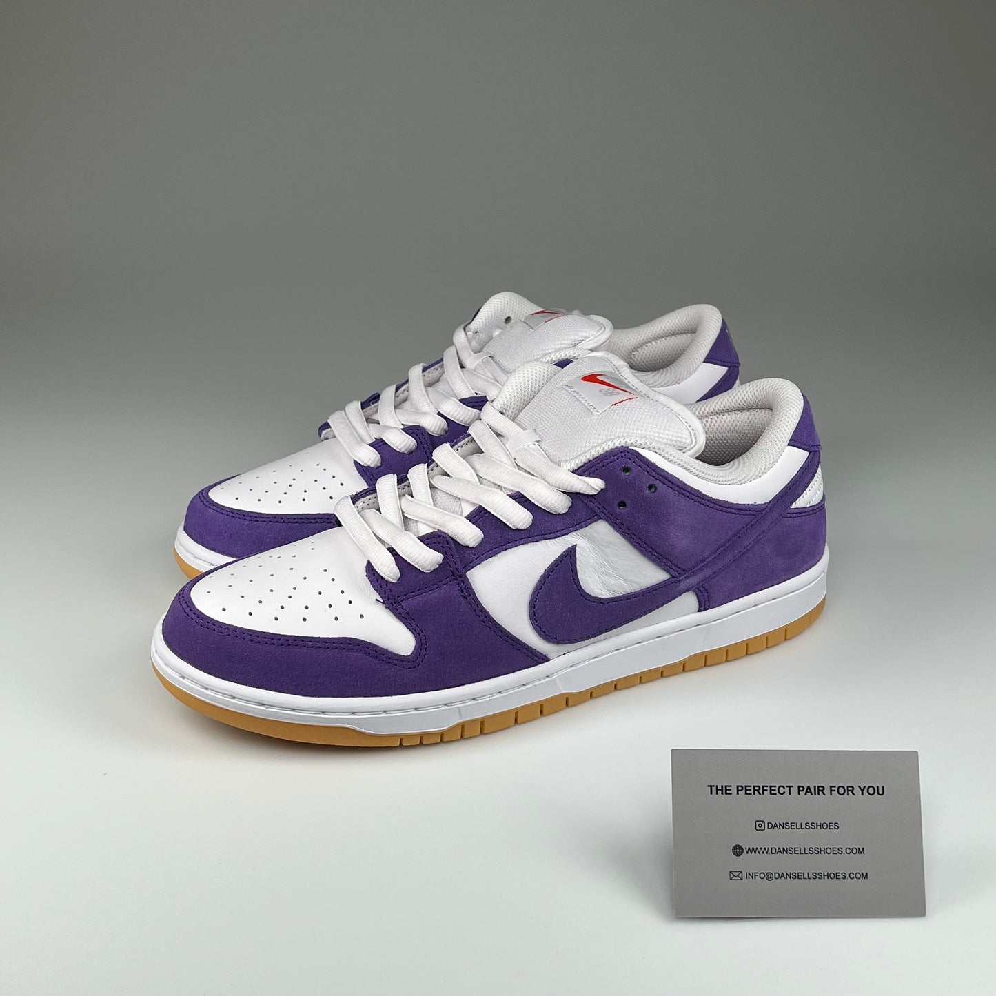 Nike SB Dunk Low 'ISO Orange Label Court Purple'