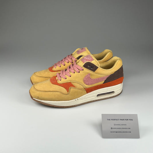 Nike Air Max 1 'Gold Wheat Gold Rust Pink'