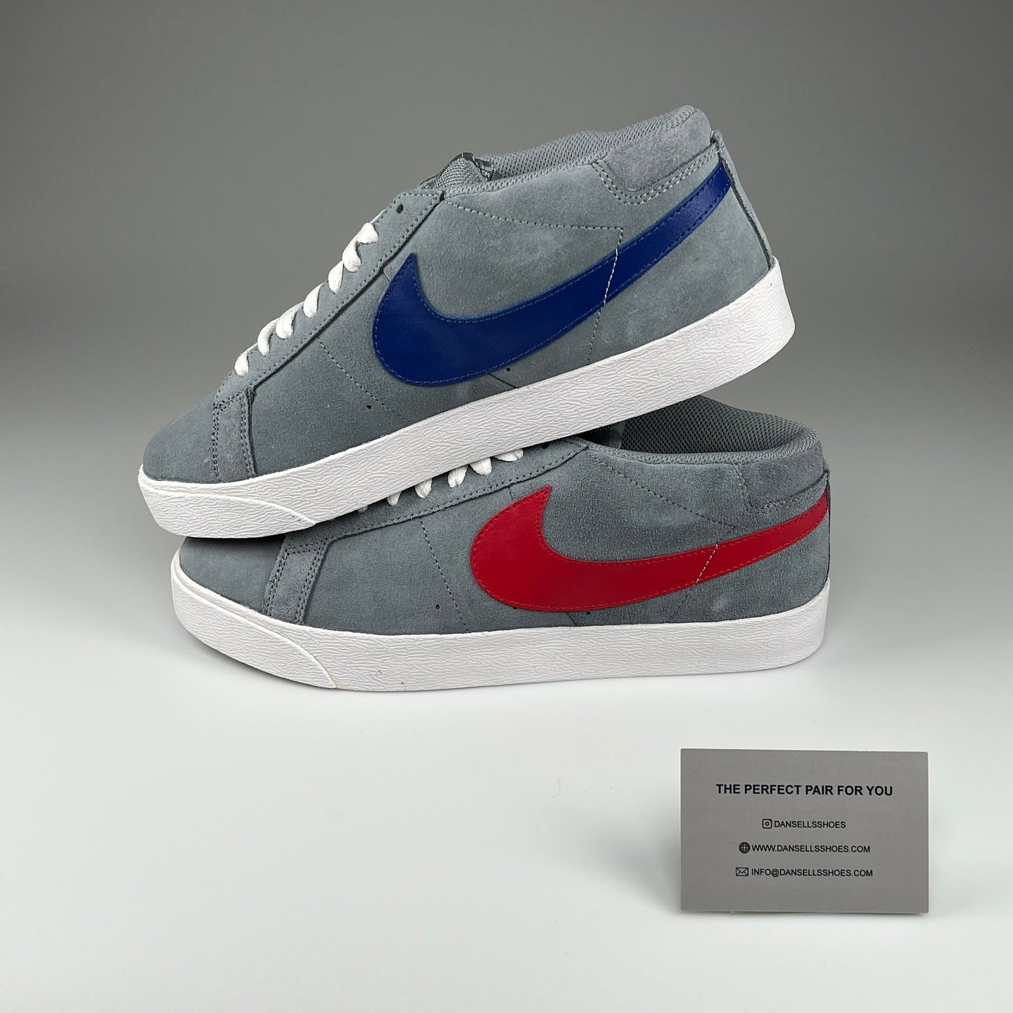 Nike SB Blazer CS 'Blue/Grey/Red'