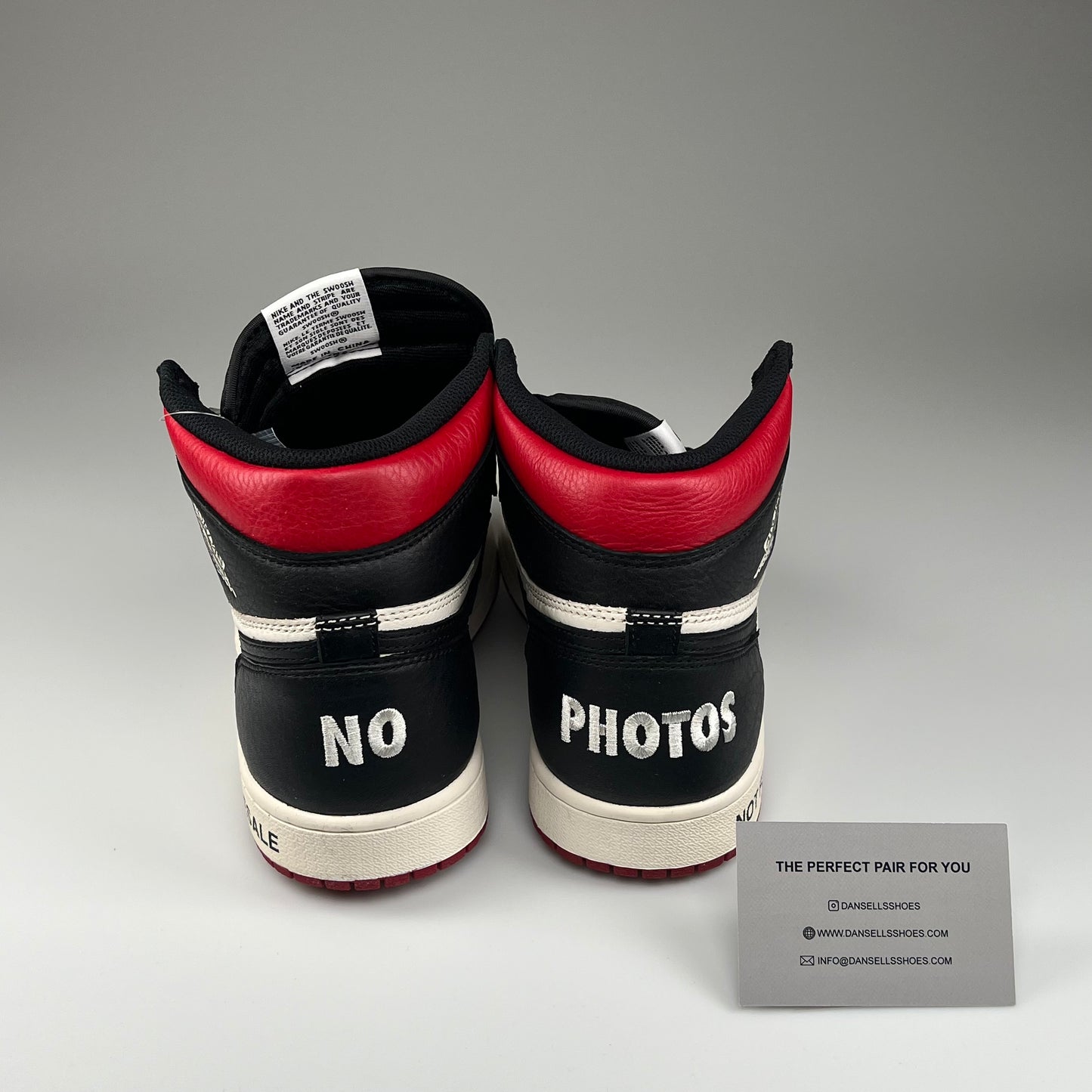 Nike Air Jordan 1 'Not For Resale' Varsity Red