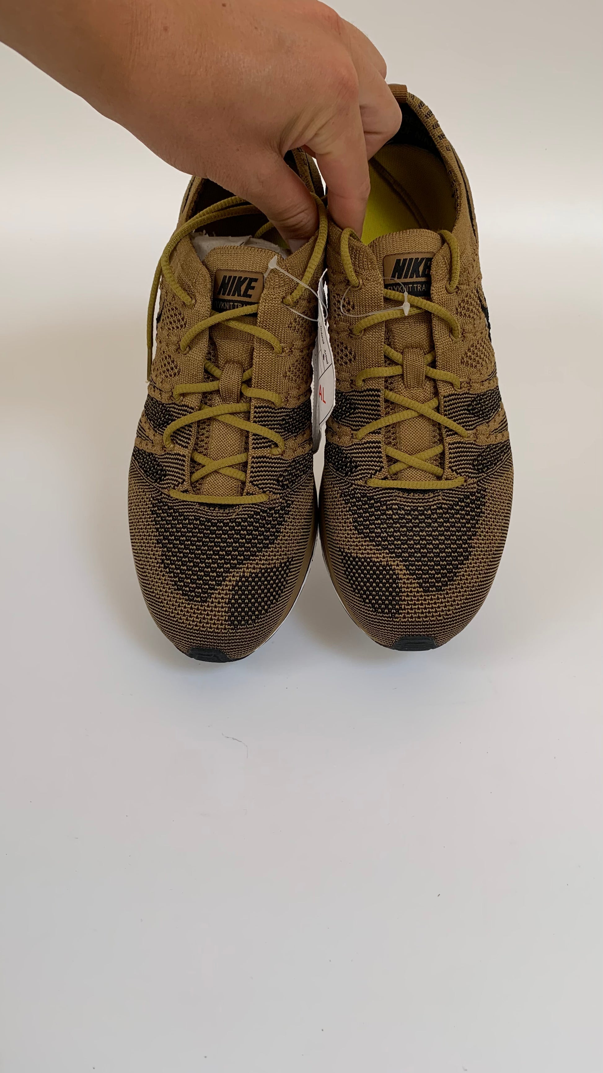 Nike flyknit trainer khaki hot sale